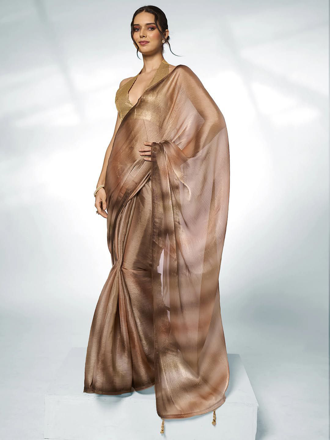 Mitera Tie and Dye Designer Saree