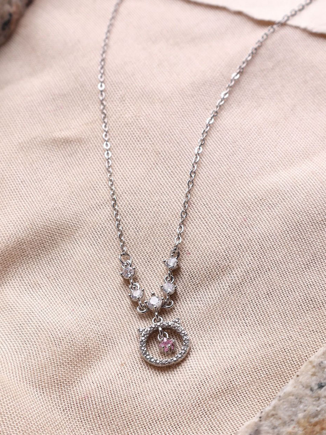 KACY Silver-Plated Necklace Chain