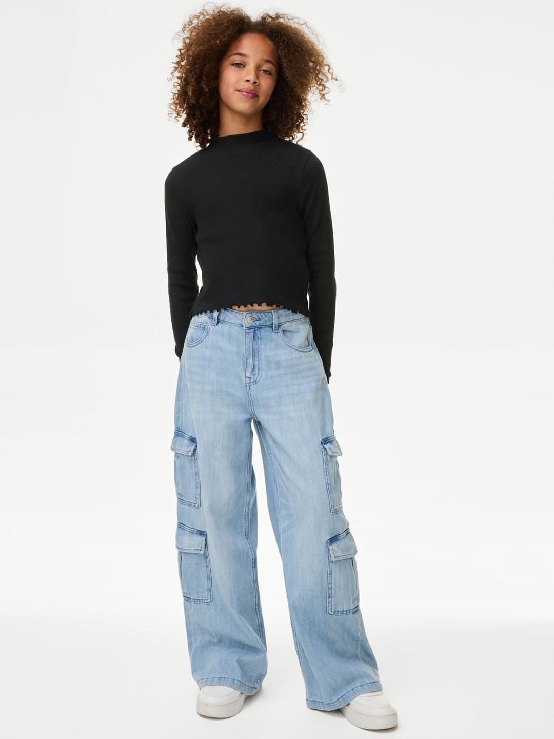 Marks & Spencer Cotton Net Top