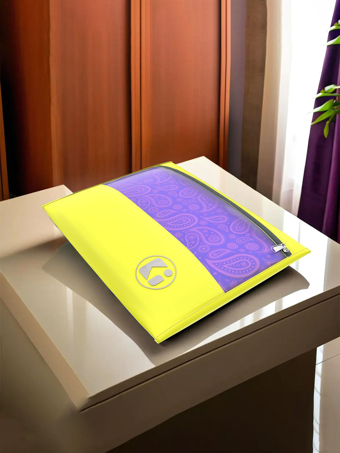 Kuber Industries Yellow 4 Pieces Separator Organisers