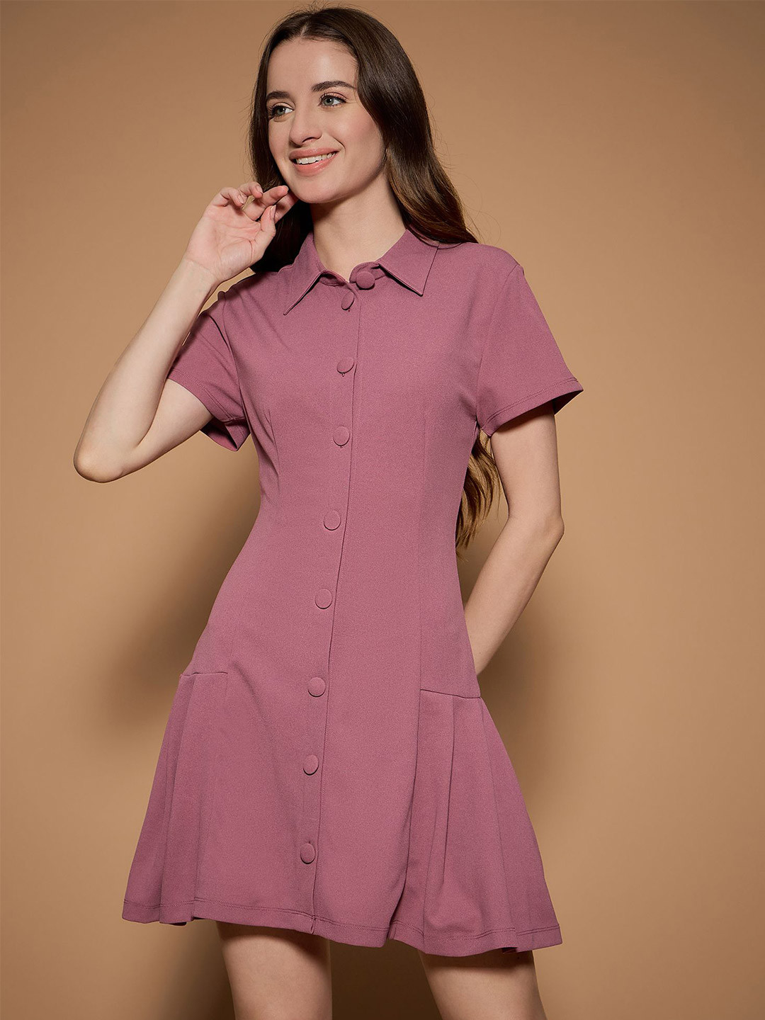 URBANGRACE BY KASSUALLY Formal A-Line Mini Dress