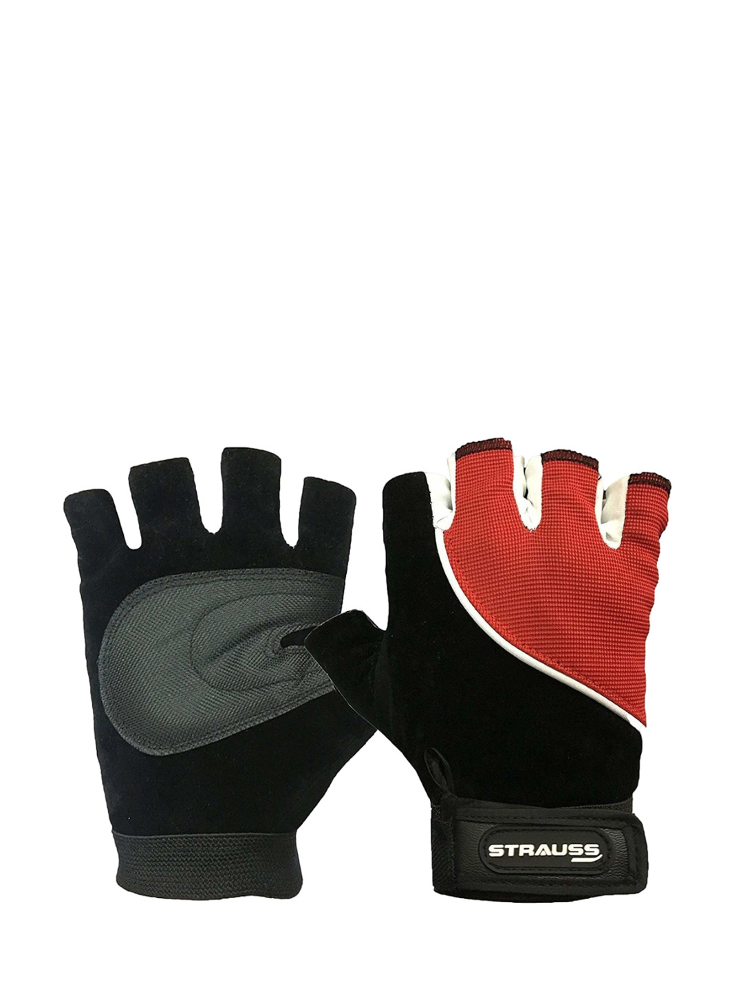 STRAUSS 2 Pcs Light Weight Gym Gloves
