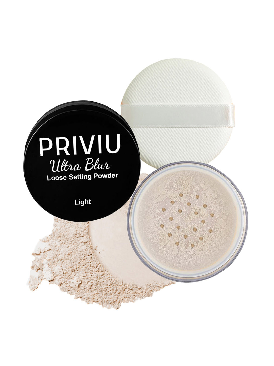 PRIVIU Ultra Blur Loose Setting Powder 7 g - Light