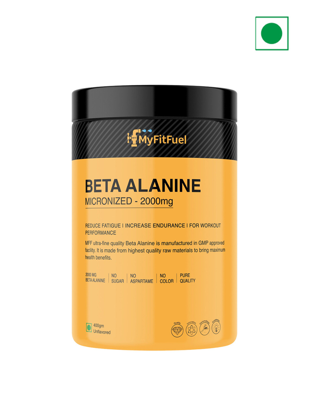 MyFitFuel Beta Alanine 200mg Powder-400g-Unflavored