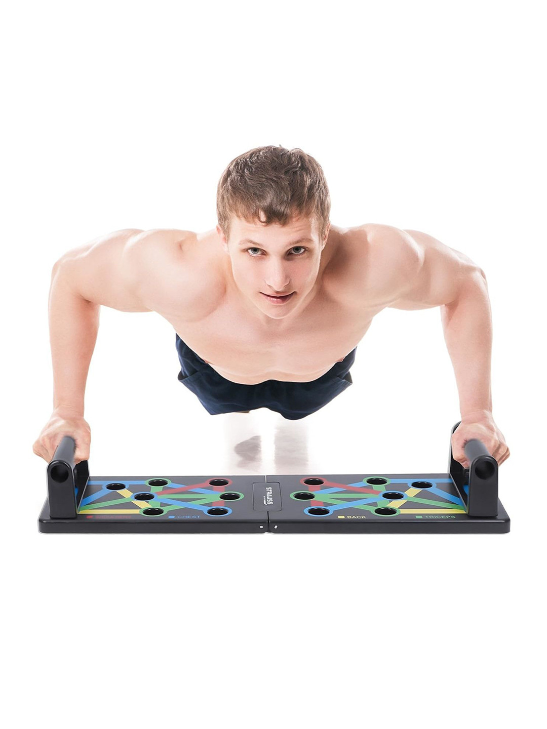 STRAUSS Easy To Use Portable Push Up Board