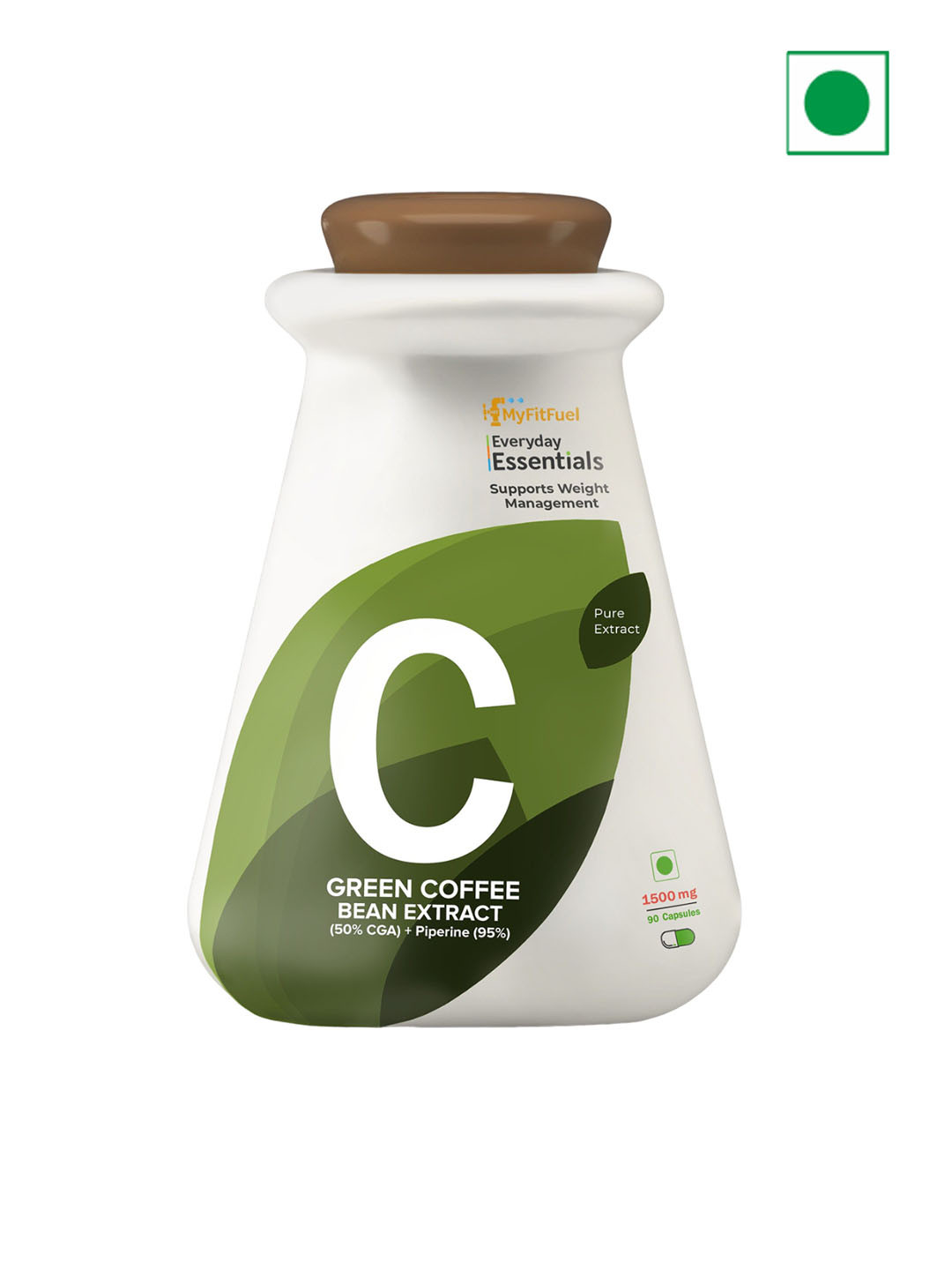 MyFitFuel Green Tea Leaf Extract - 90 Capsules