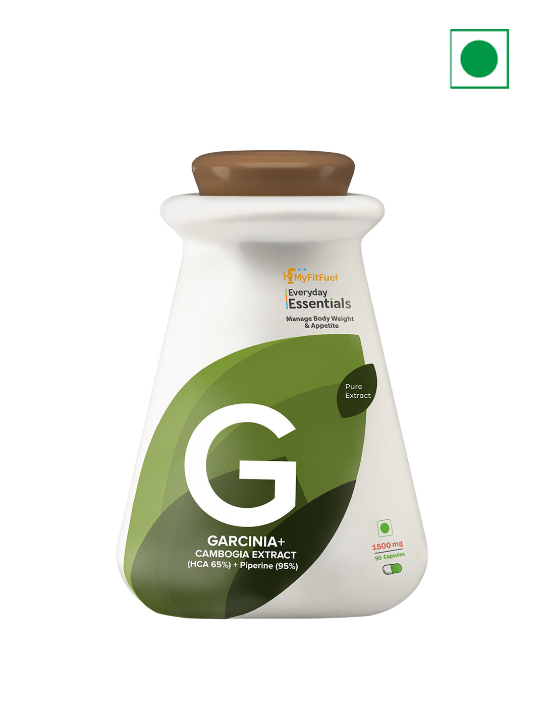 MyFitFuel Everyday Essentials Garcinia Cambogia Extract 1500mg Capsules - 90 Capsules