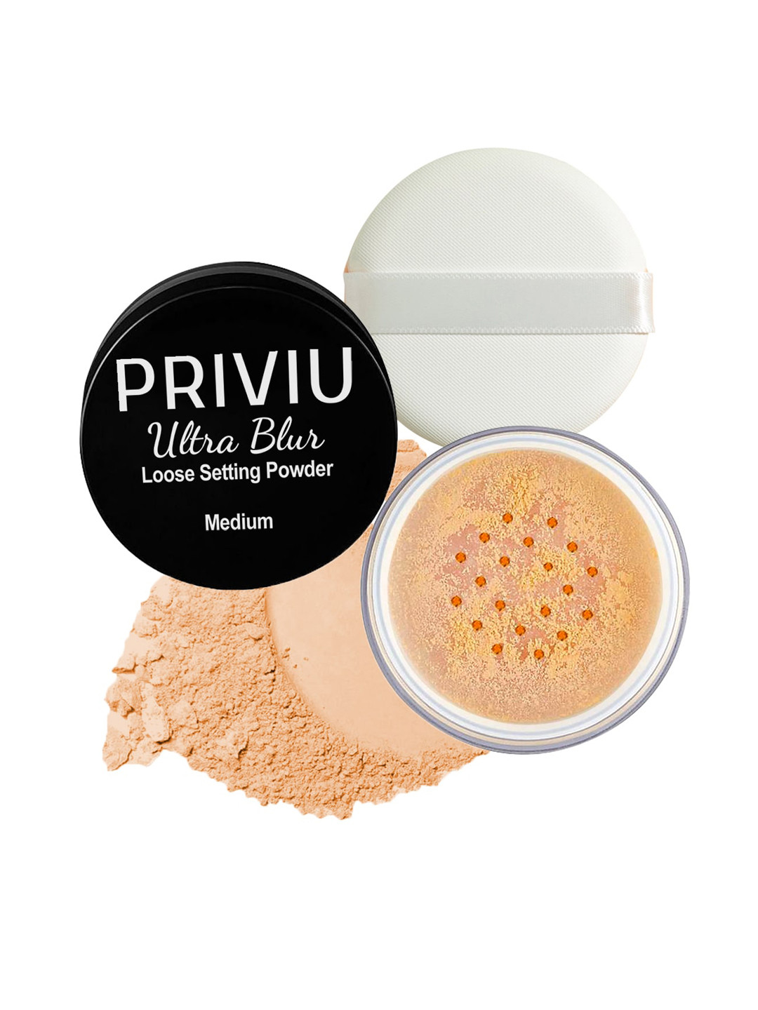PRIVIU Ultra Blur Loose Setting Powder 7 g - Medium