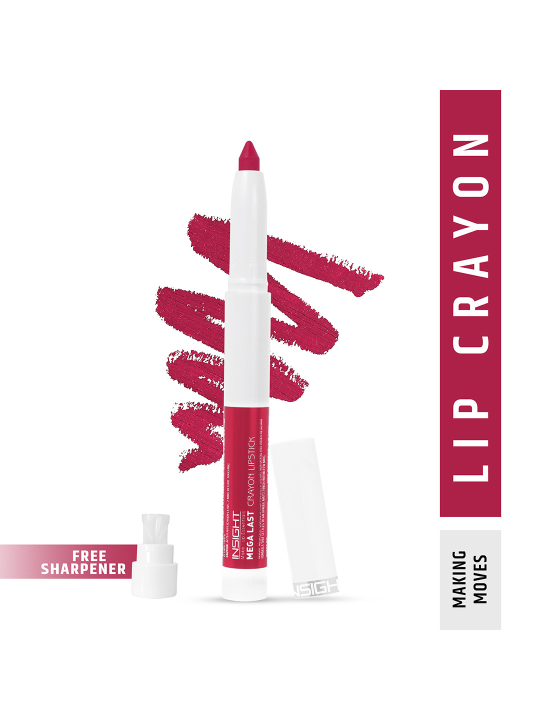 Insight Cosmetics Mega Last Crayon Lipstick - 1.3g