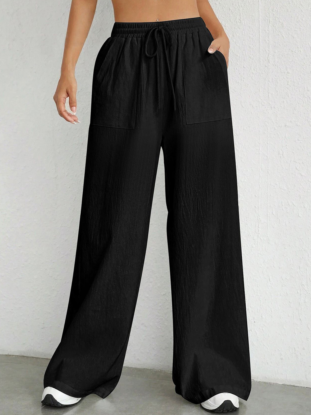 Stylecast X Slyck Solid Pattern Trouser