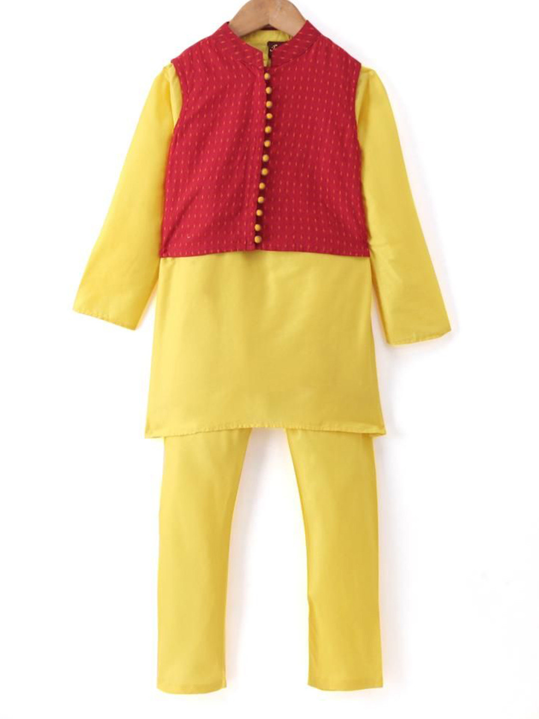 Twisha Boys Kurta & Pyjama With Jacket