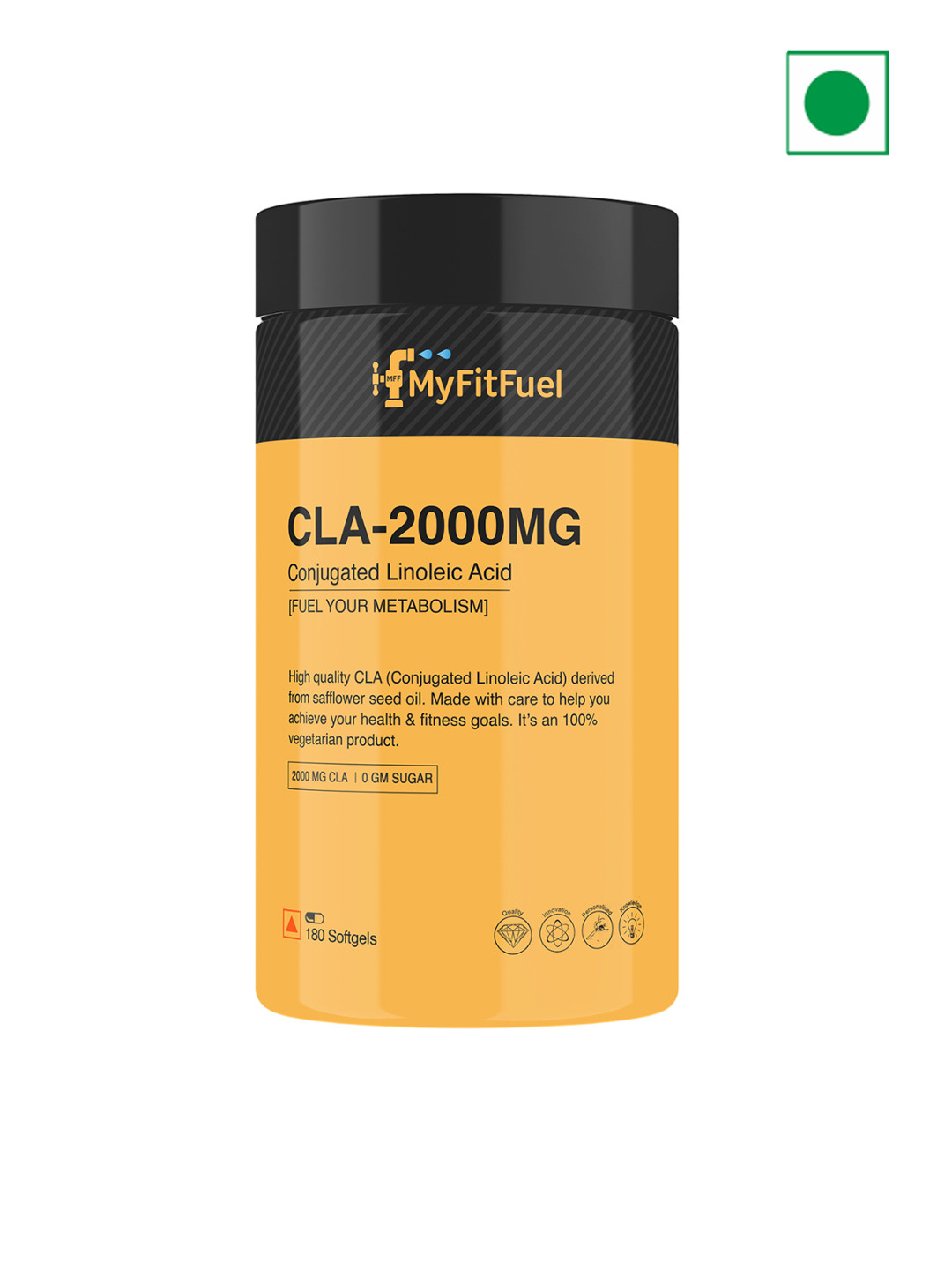 MyFitFuel CLA 1000MG Supplement For Weight Loss-90 capsules