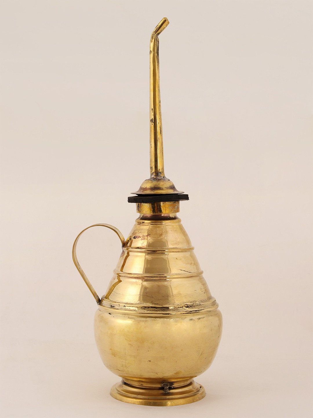 Exotic India Gold-Toned Textured Sacred Holy Water Sprinkler