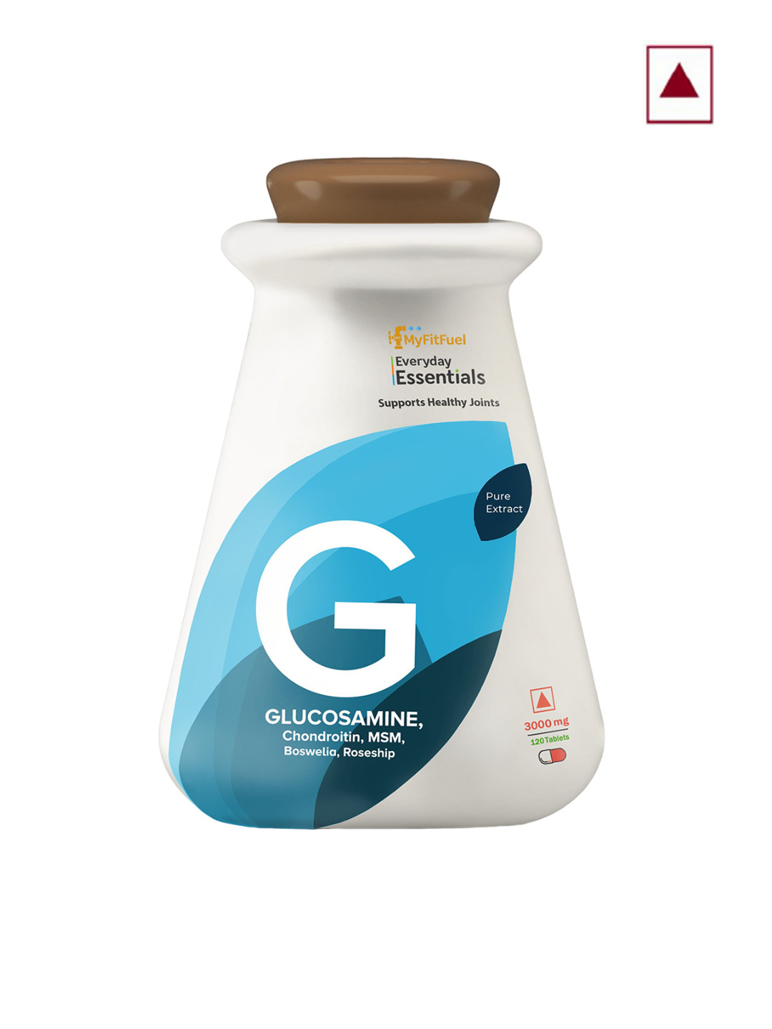 MyFitFuel Everyday Essentials Glucosamine 3000mg Tablets - 60 Tablets