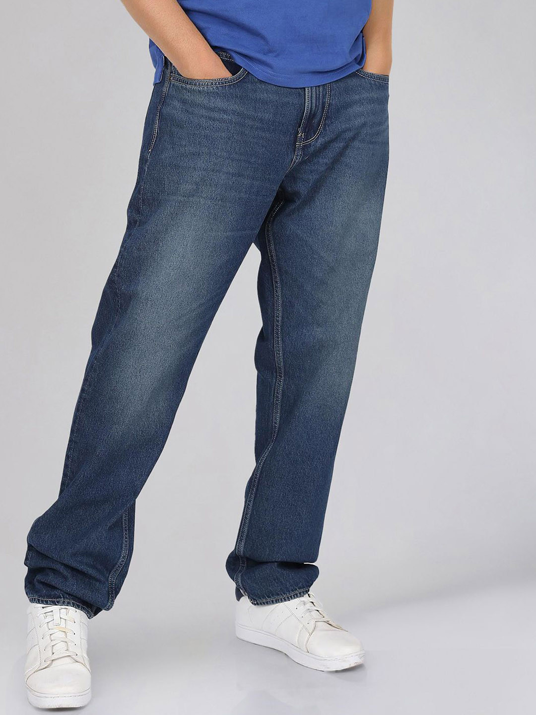 Lee Men Relaxed Fit Heavy Fade Jeans