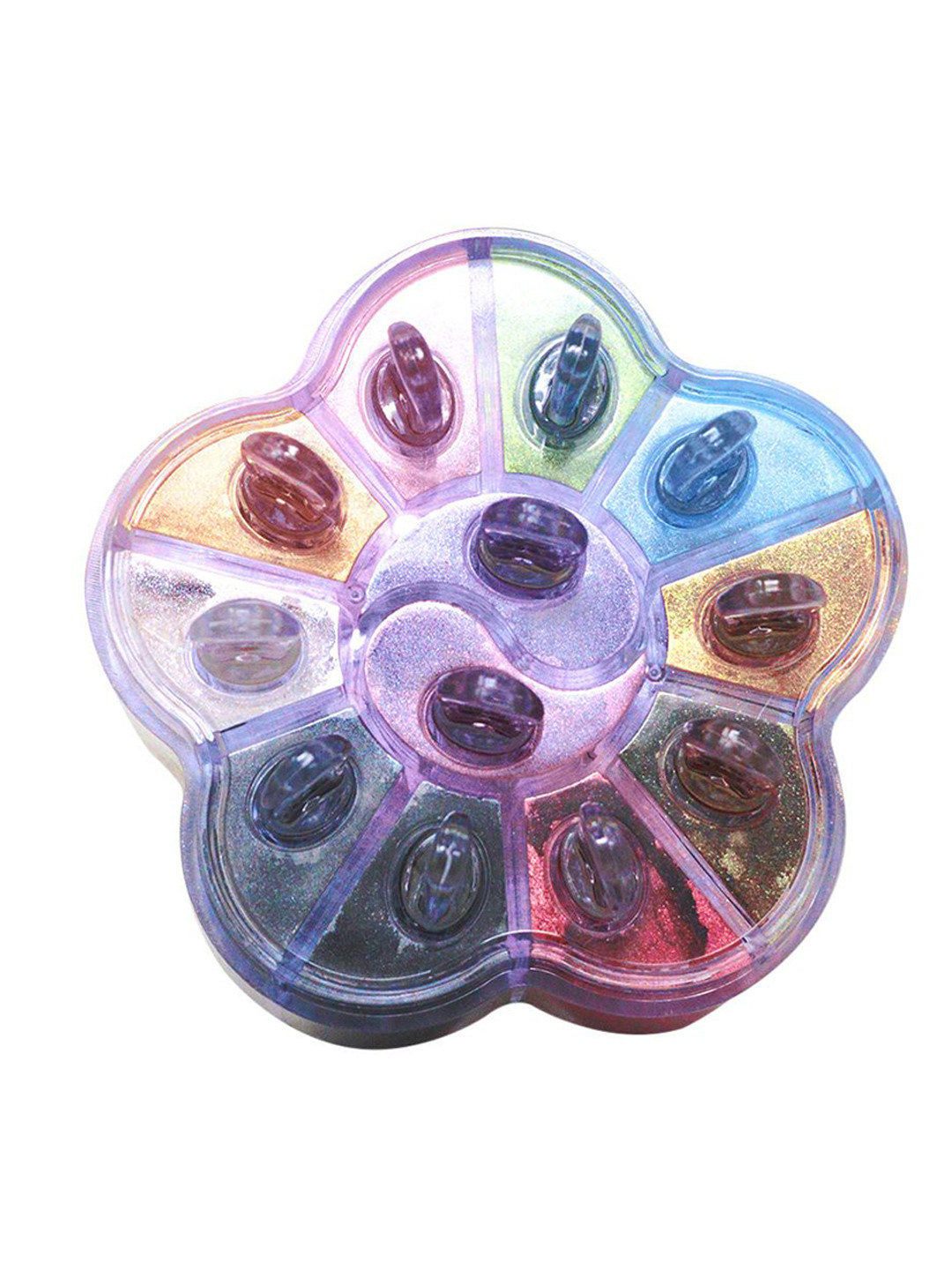 A.D.S 12 Color Shimmer Finish Eyeshadow 18 g - LT 103