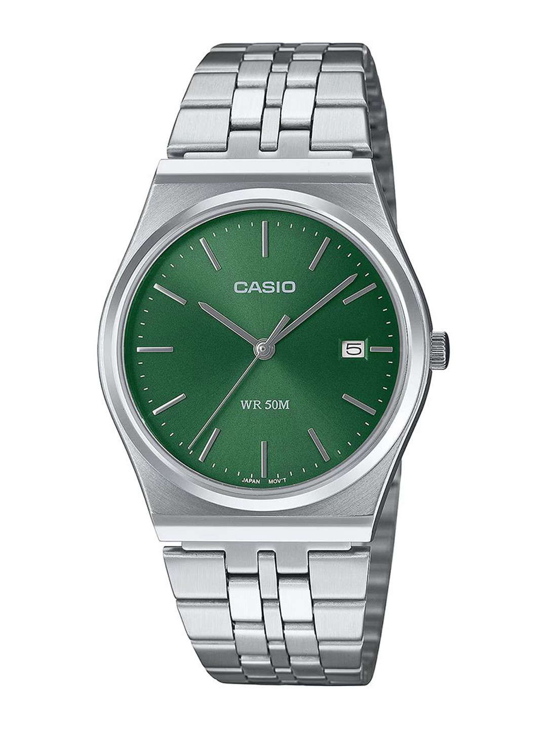 CASIO Men Dial & Stainless Steel Cuff Straps Analogue Watch A2236