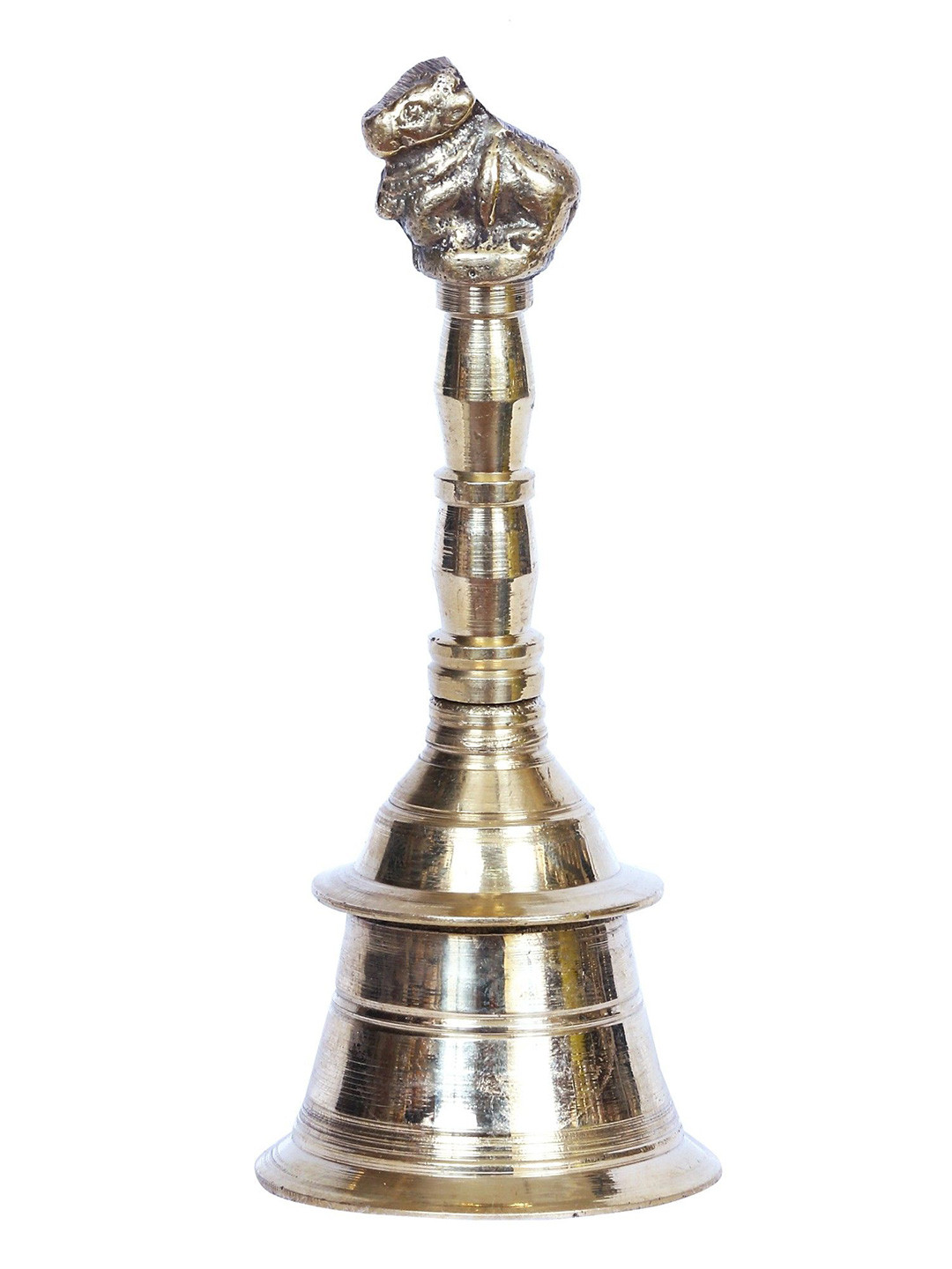 Exotic India Brass Pooja Nandi Bell
