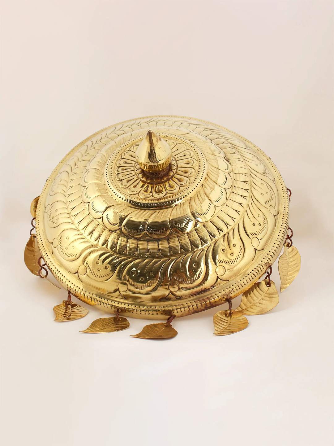 Exotic India Umbrella For God Brass Pooja Essentia
