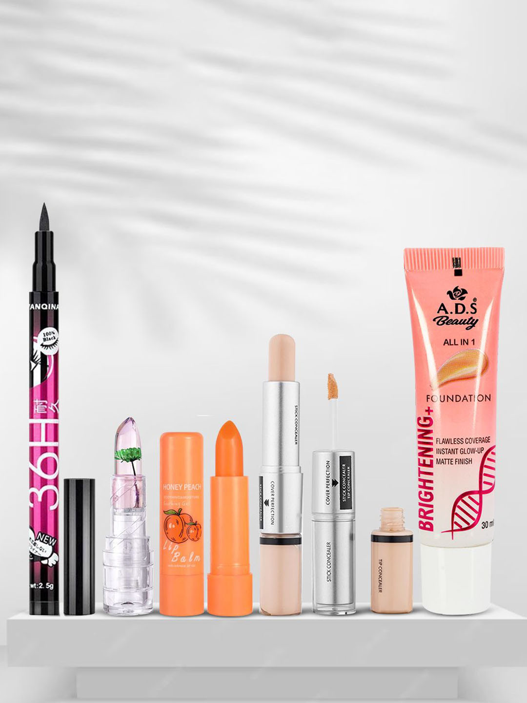 A.D.S Set Of 5 Radiant Beauty Quintet Complete Makeup Combo - 100g