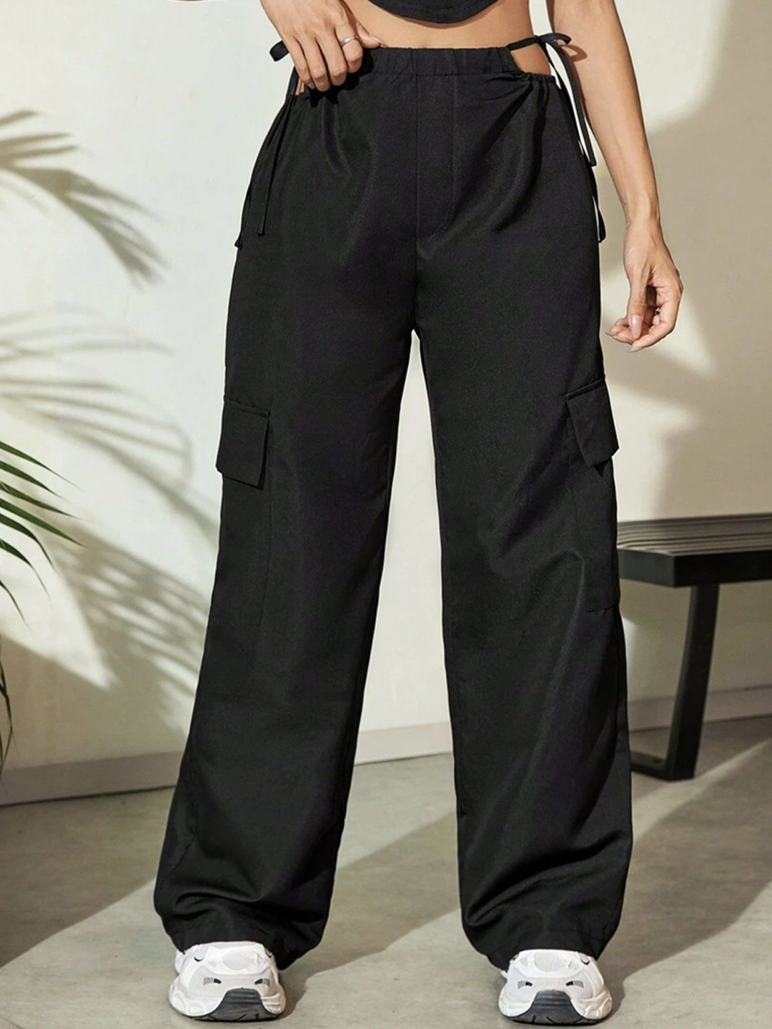 LA CHIC PICK Women Relaxed-Fit Track Pants