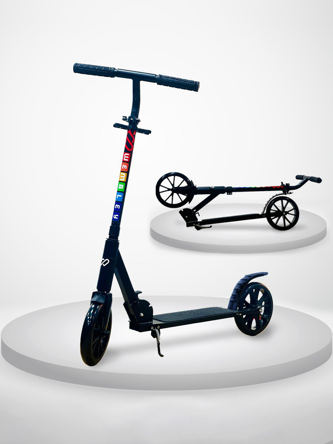 WEMBLEY Kids Adjustable Height Kick Scooter