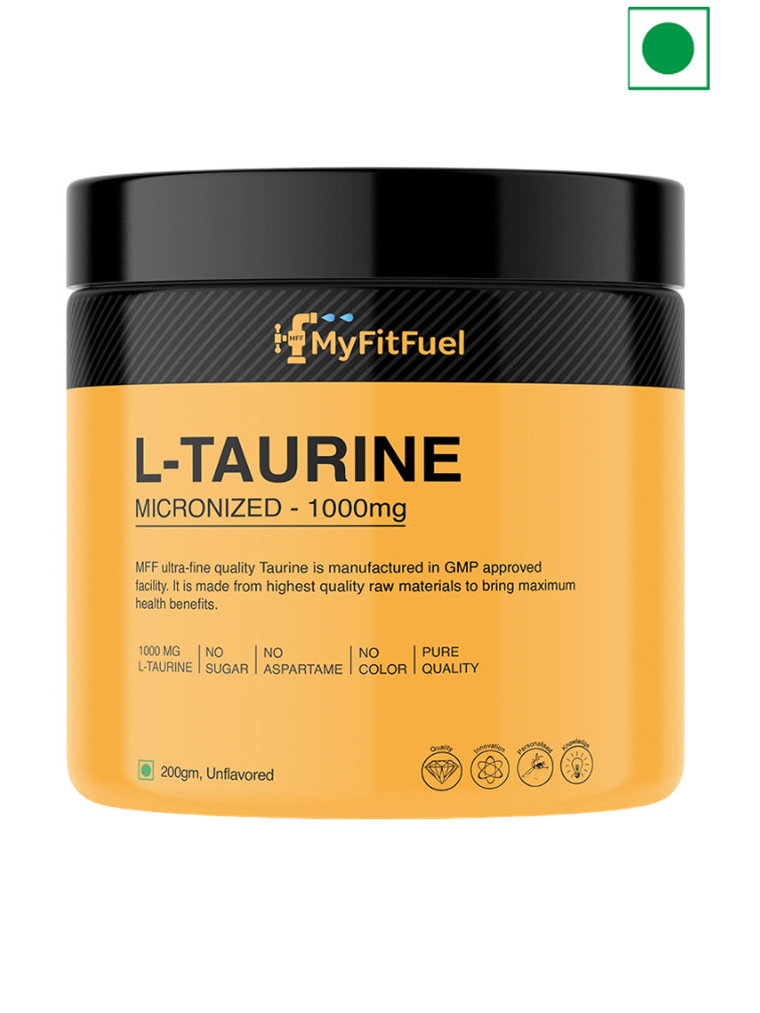 MyFitFuel L-Taurine Powder 1000mg - Unflavoured- 200g