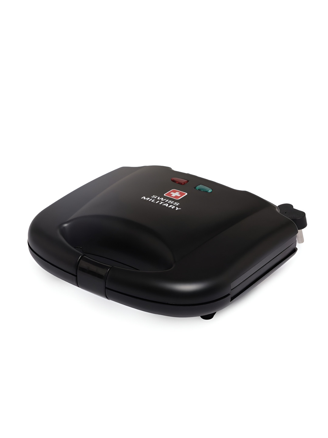 SWISS MILITARY Black 4 Slices Cllub Sandwich Maker
