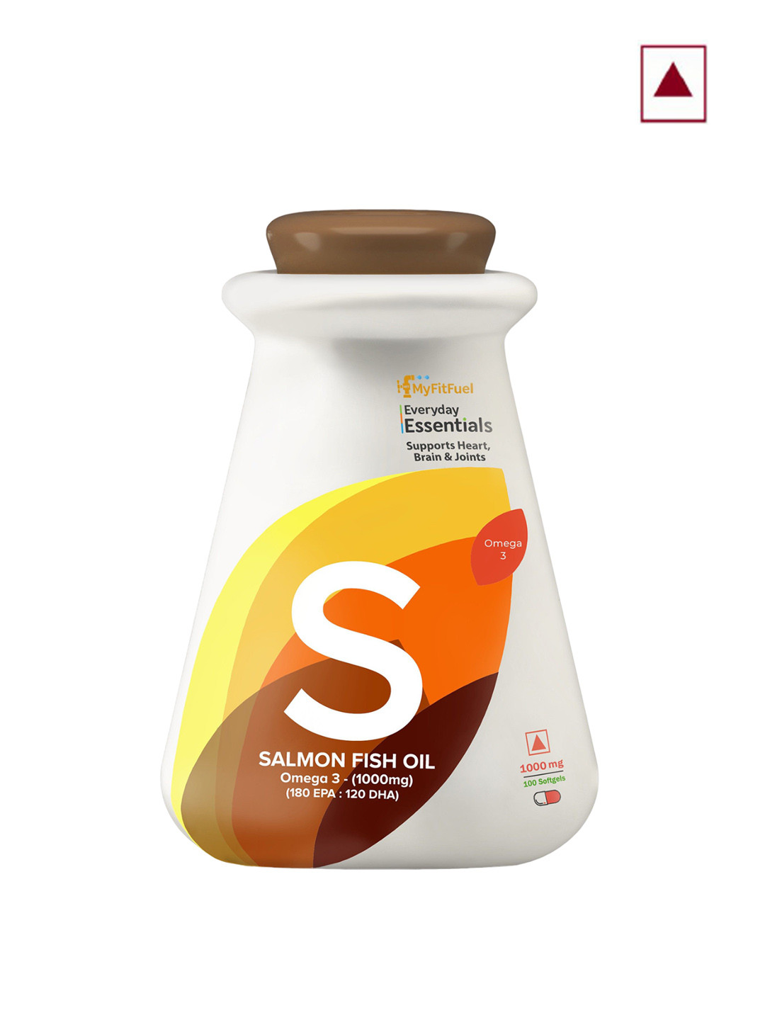 MyFitFuel Salmon Fish Oil 1000mg (180 EPA 120 DHA)- 100 softgels