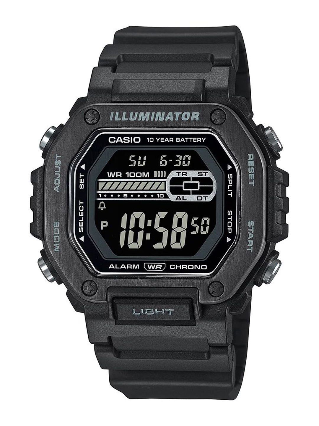 CASIO Men Dial & Cuff Straps Digital Chronograph Watch D349