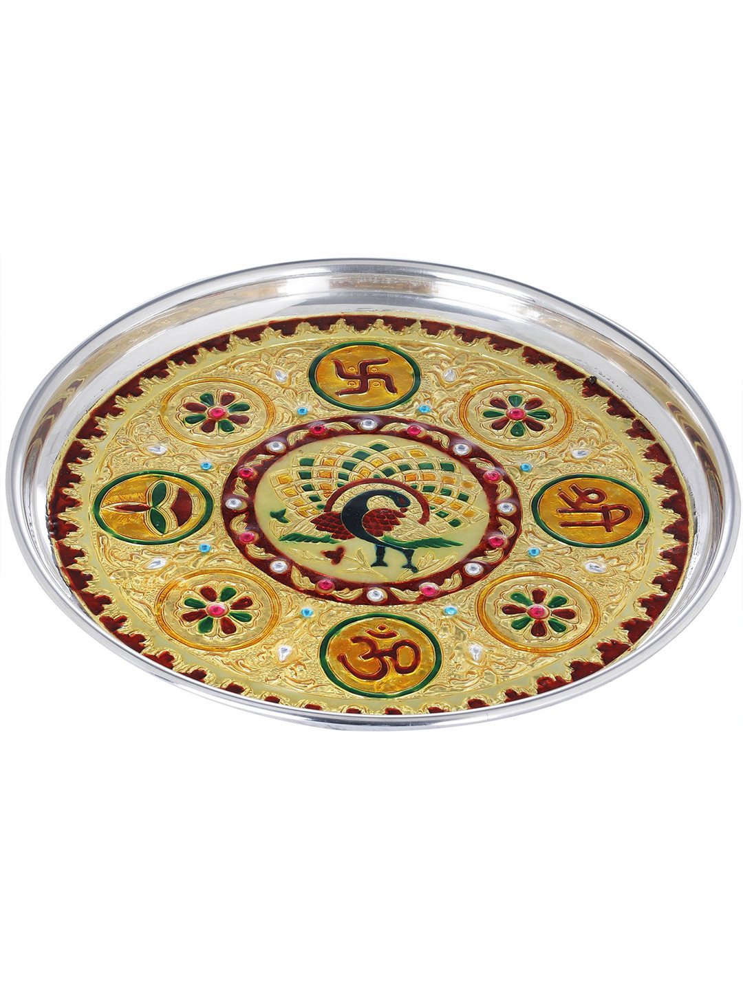 Exotic India Mayur Puja Thali