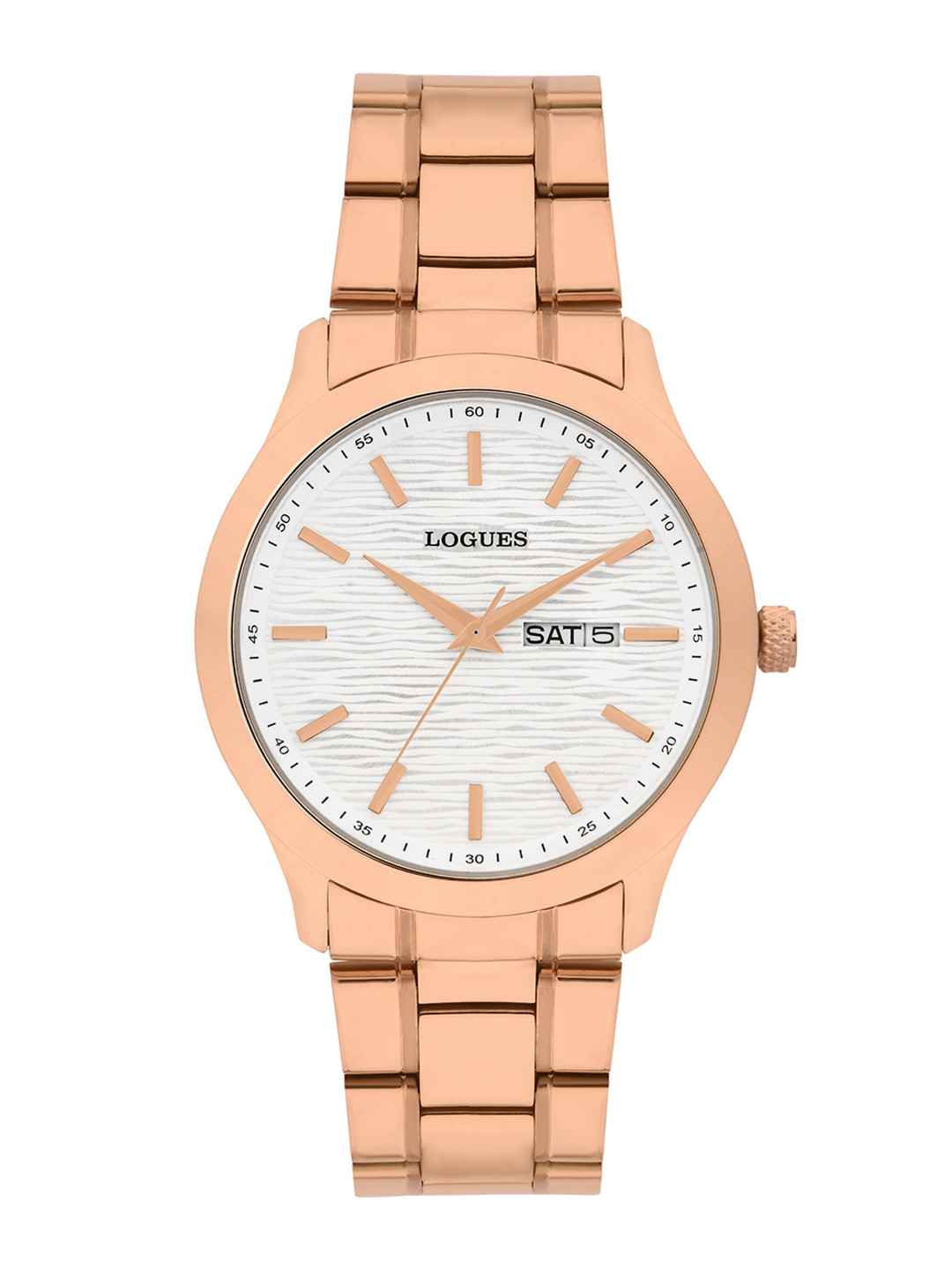 L LOGUES Men Brass Dial & Straps Analogue Watch G 4147 WMD-02