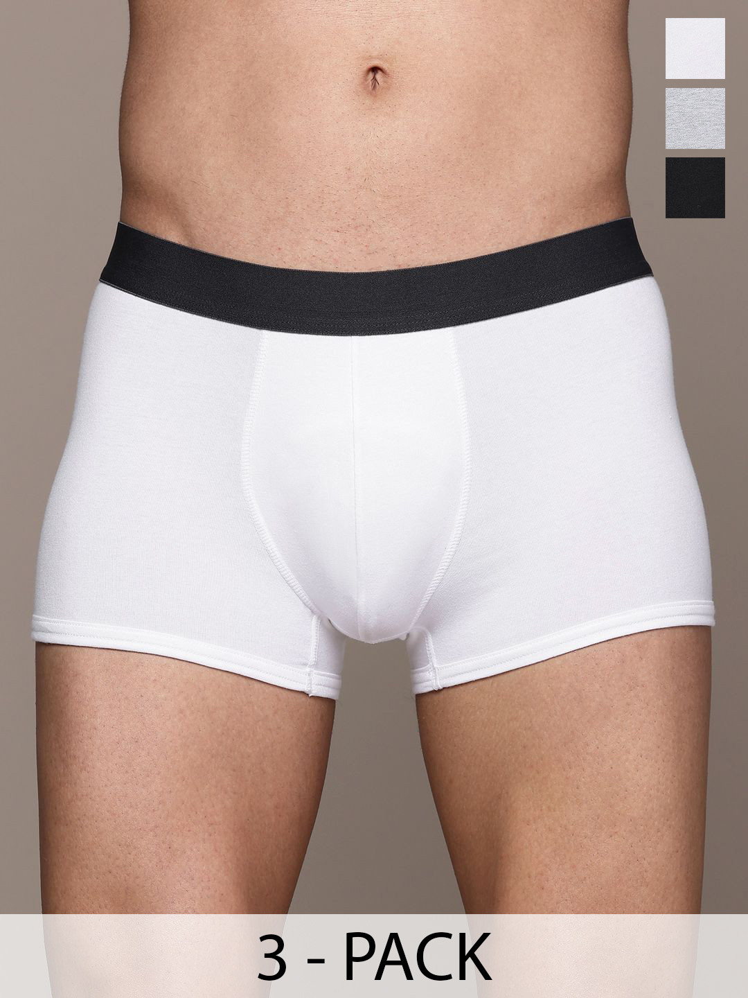 The Roadster Lifestyle Co Pack of 3 TrunkRD-MT-100-BK-MG-WH-3