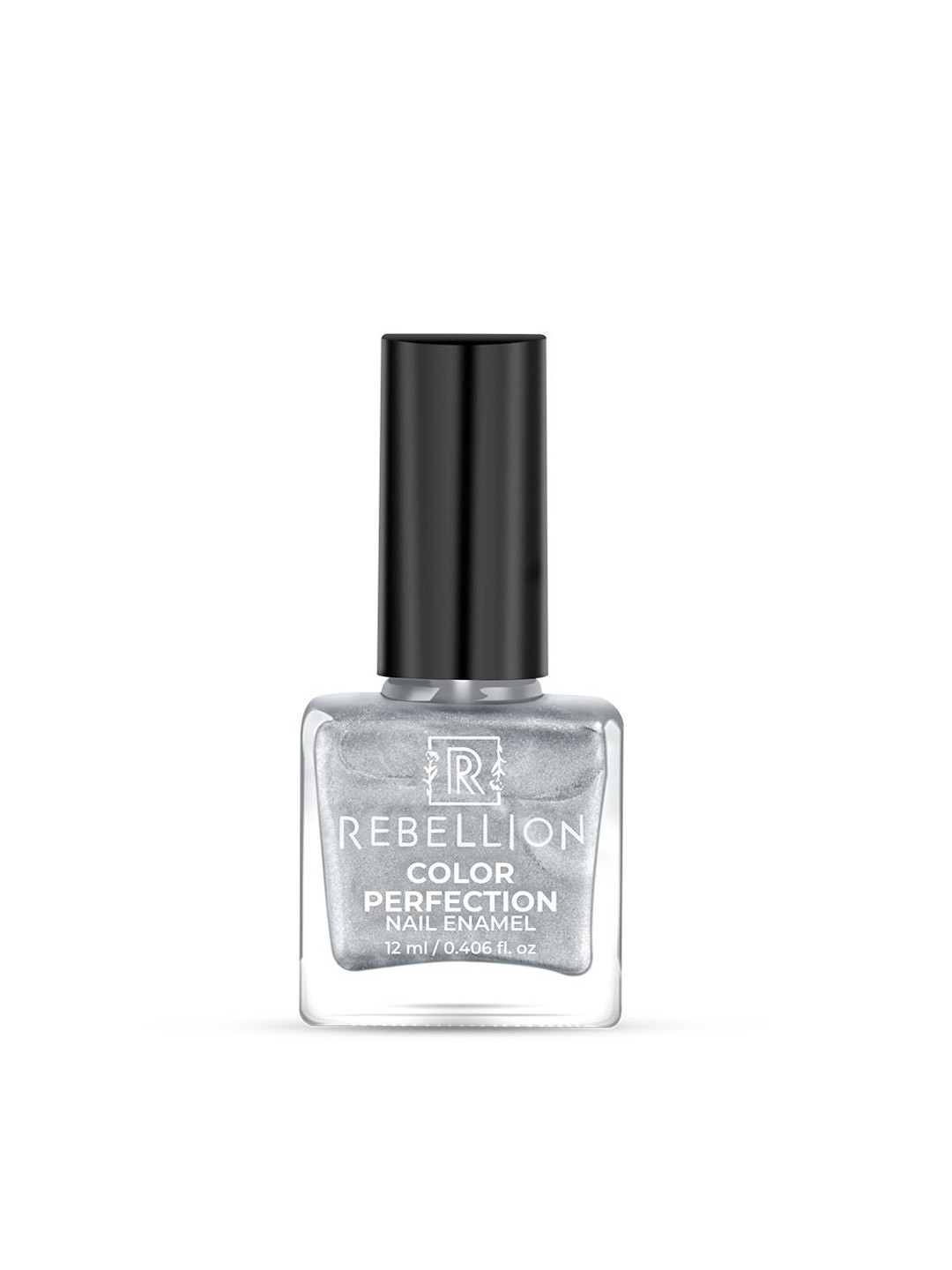 Rebellion Cosmetics Color Perfection Nail Enamel-12ml-Merciful Silver RM 03