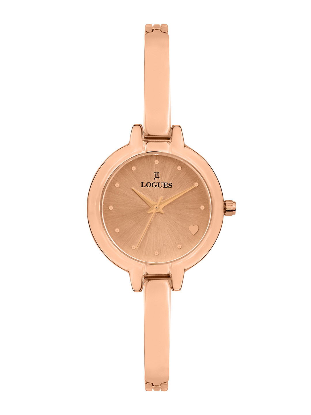 L LOGUES Women Brass Dial & Bracelet Style Straps Analogue Watch L E-797 WM-06