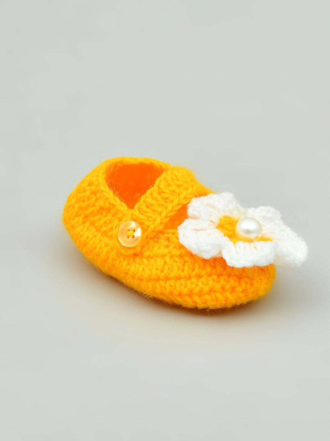 FUNKRAFTS Girls Embellished Pure Wool Booties