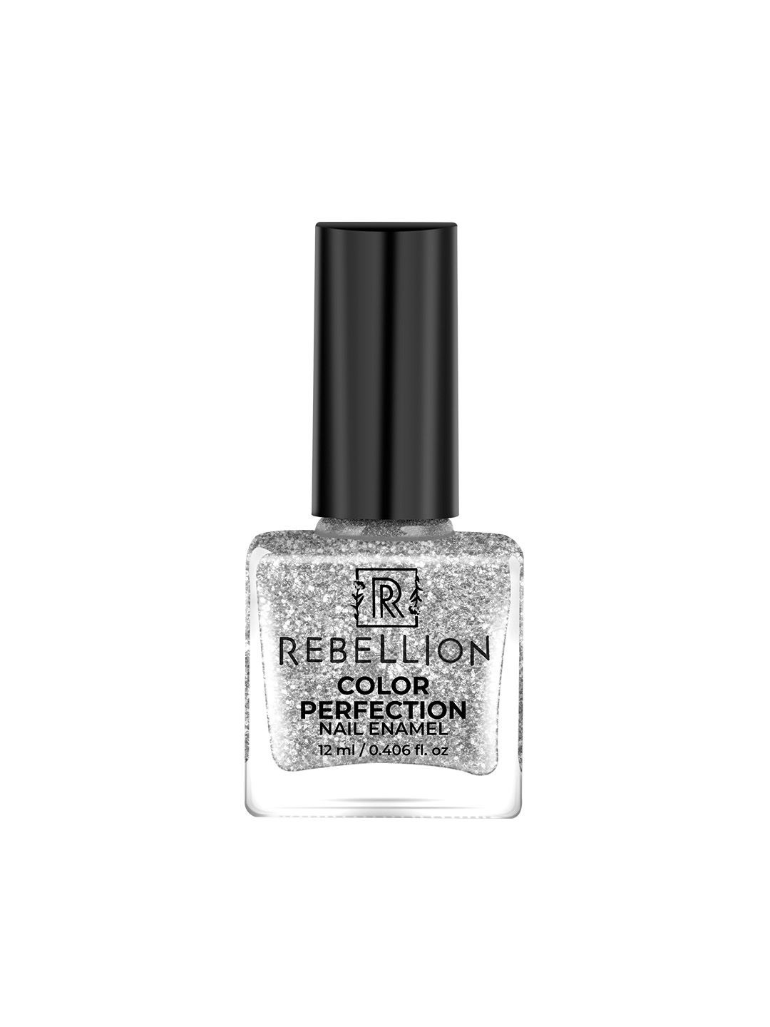 Rebellion Cosmetics Color Perfection Nail Enamel-12ml-Silver Success CR 12