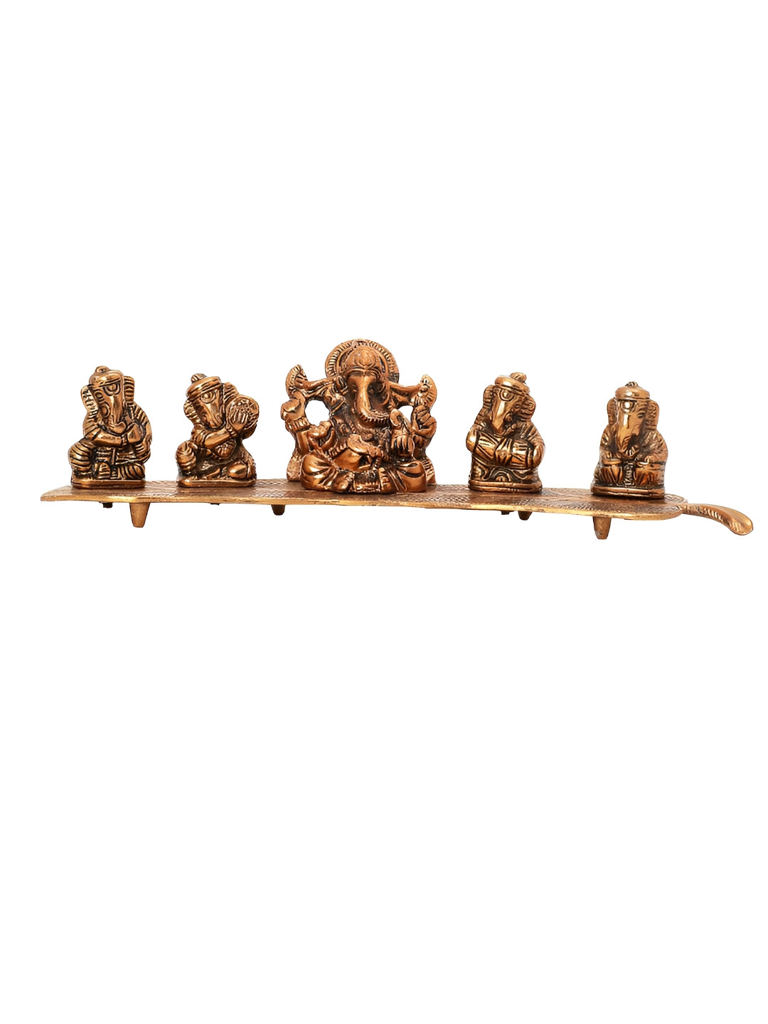 INTERNATIONAL GIFT Bronze Musical Ganesh Idol Showpiece