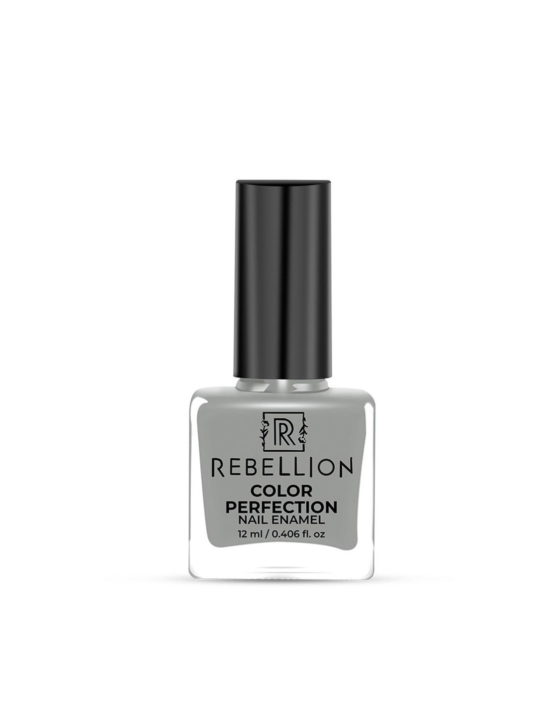 Rebellion Cosmetics Color Perfection Nail Enamel-12ml-Tempting Gray RG 34