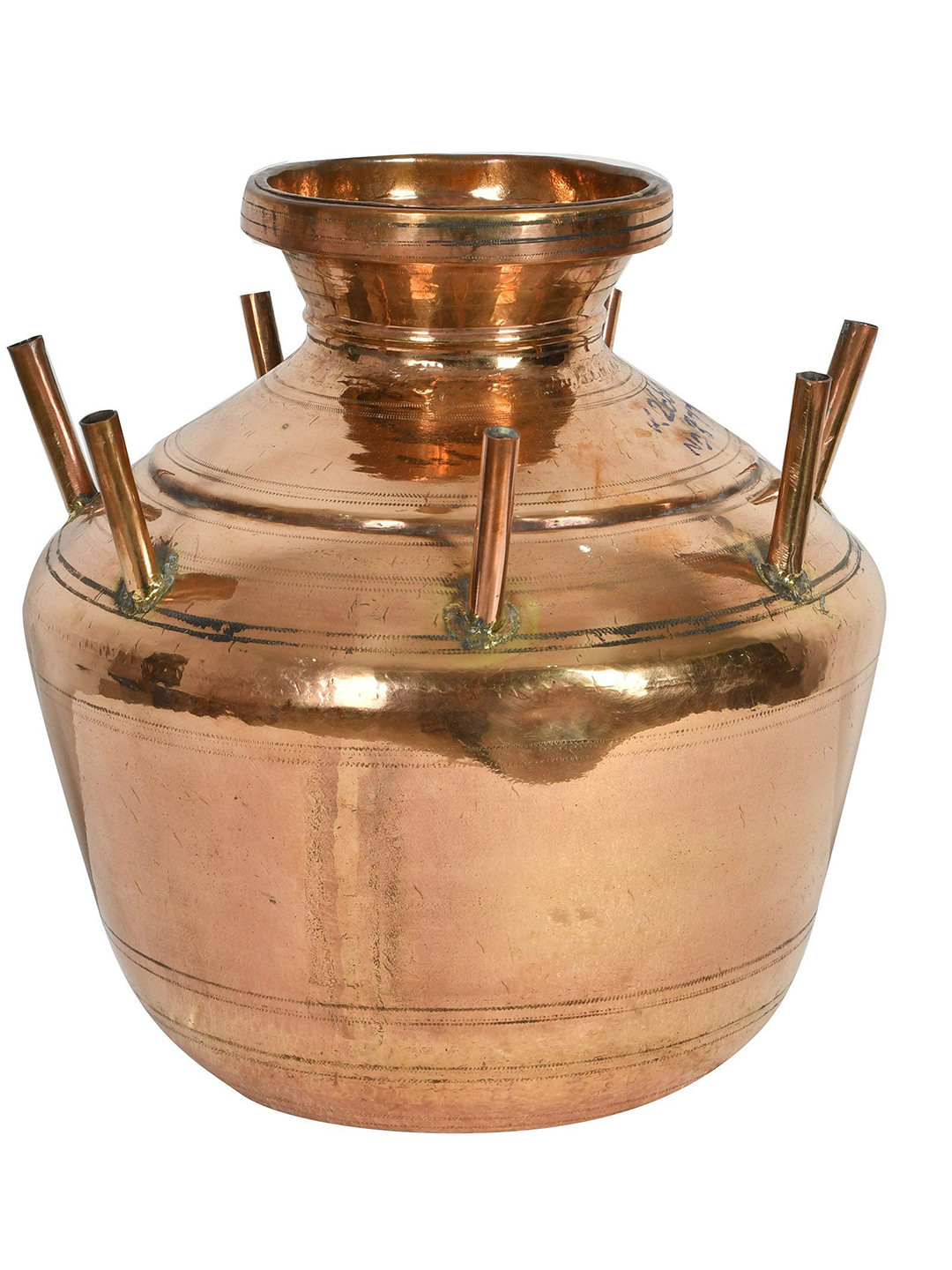 Exotic India Large Ritual Kalasha in Copper