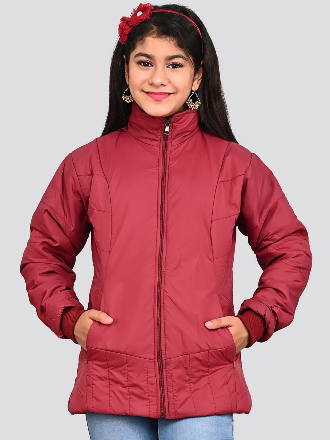 FELLAMO Girls Water Resistant Puffer Jacket