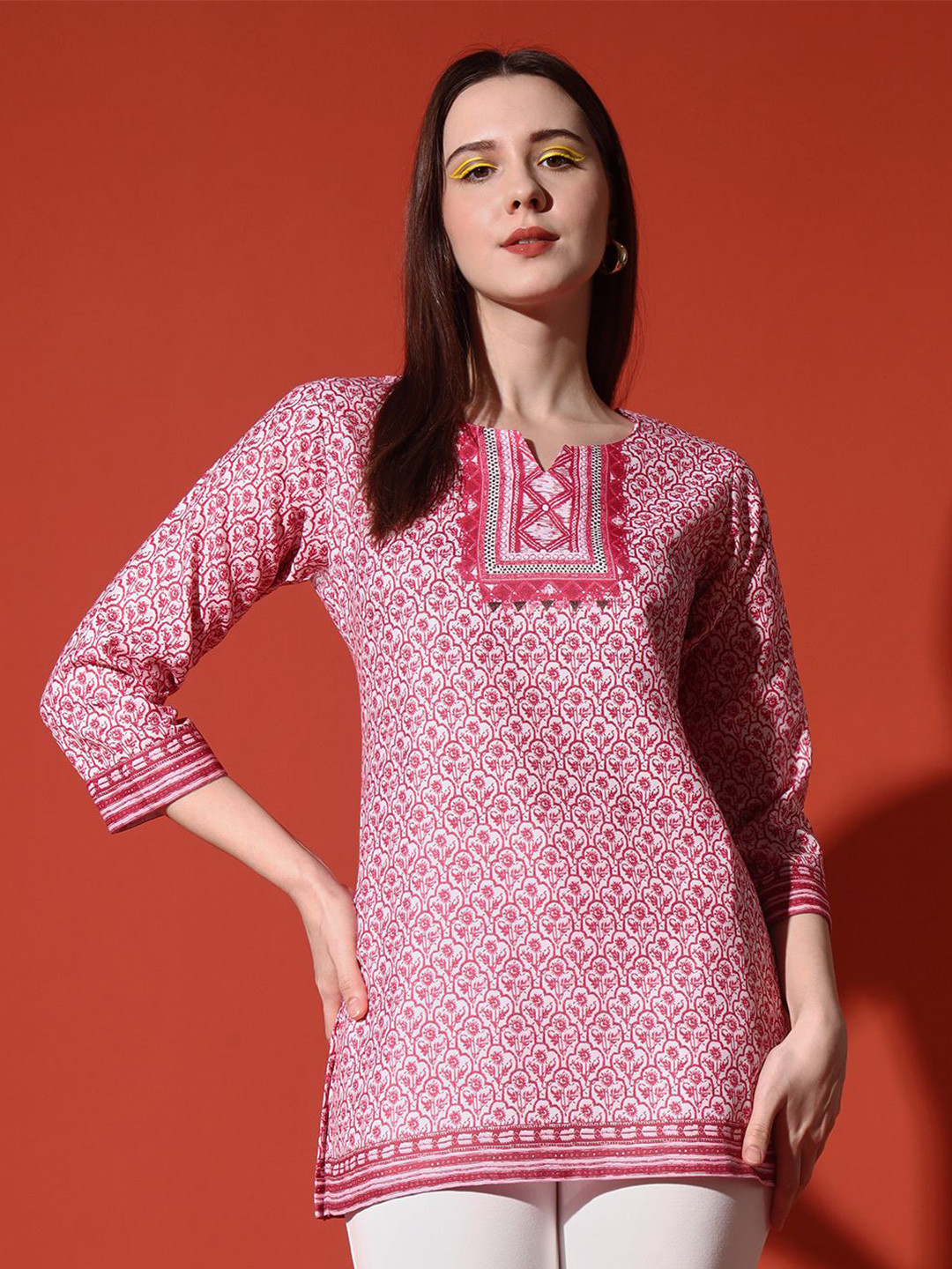 STHULAS Ethnic Motifs Printed Kurti