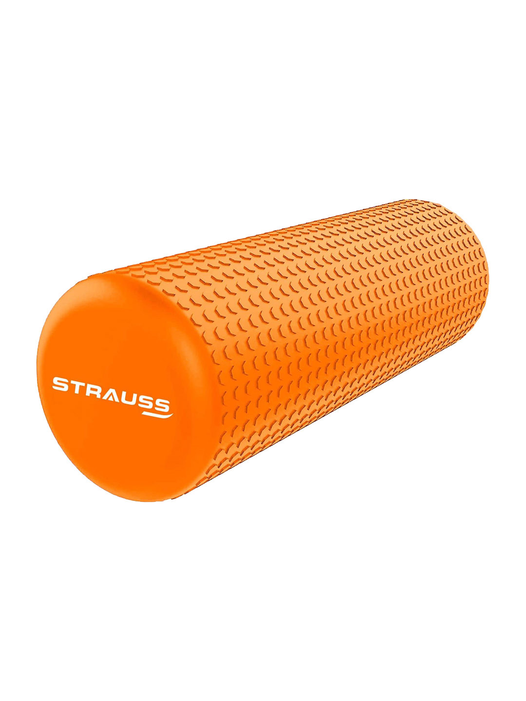 Strauss Orange-Colored Yoga Foam Roller