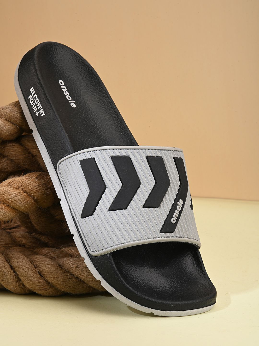 ONSOLE Men Printed Sliders