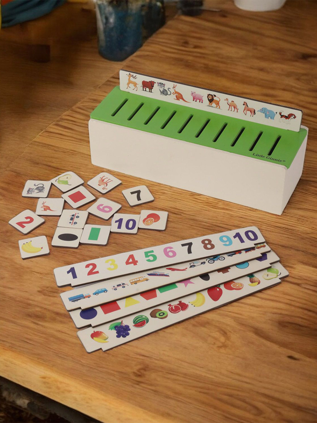 LITTLE GINNIE Kids Sorting Activity Toys For Toddlers