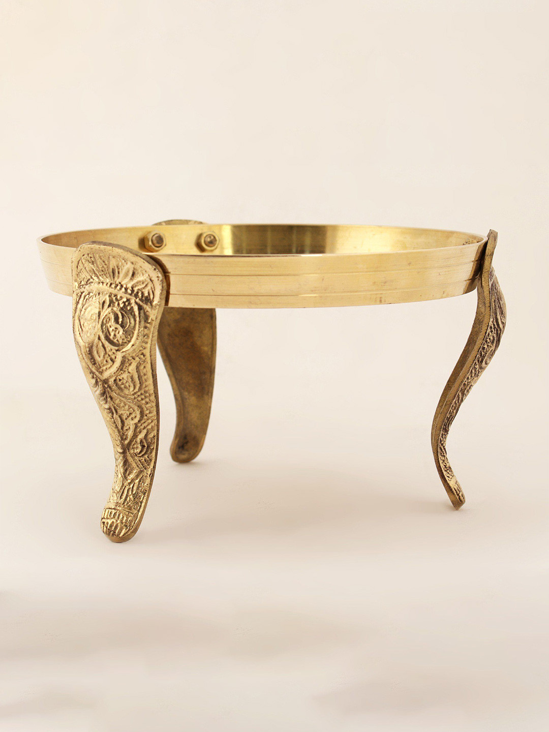 Exotic India Brass Pooja Stand