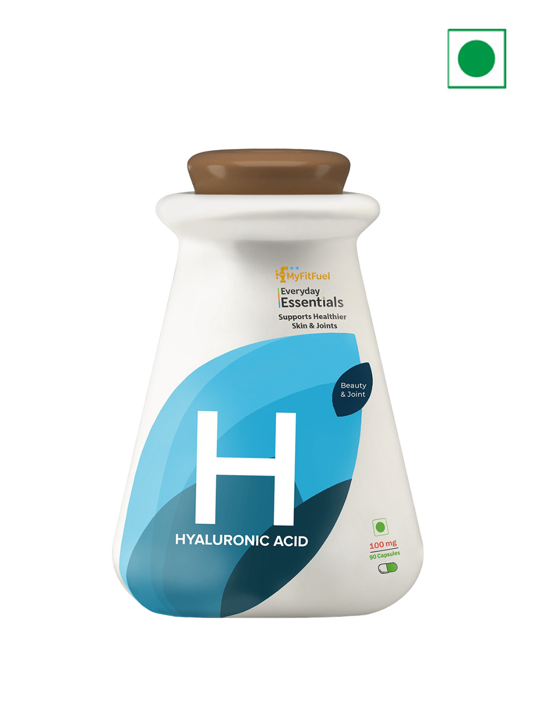 MyFitFuel Hyaluronic Acid 100mg For Skin & Joints - 90 Capsules