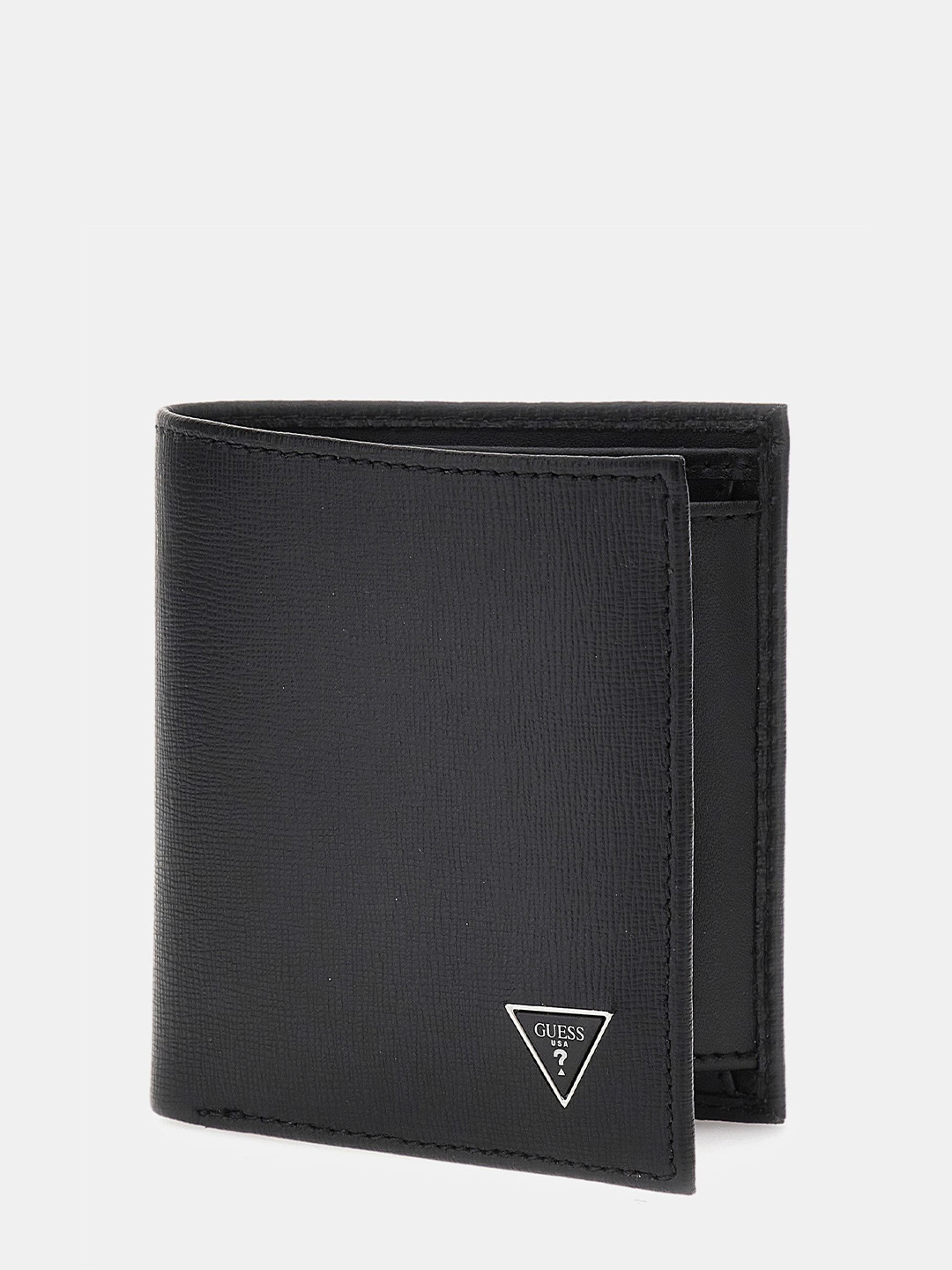 GUESS Men Leather Two Fold Wallet