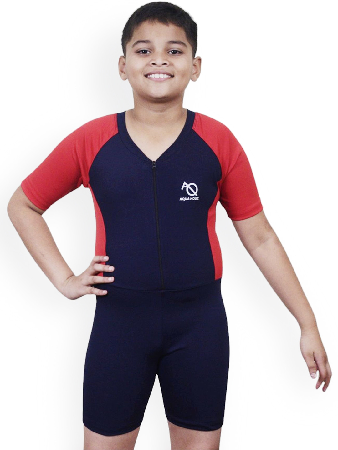 Aqua Holic Boys Round Neck Swimming Dress