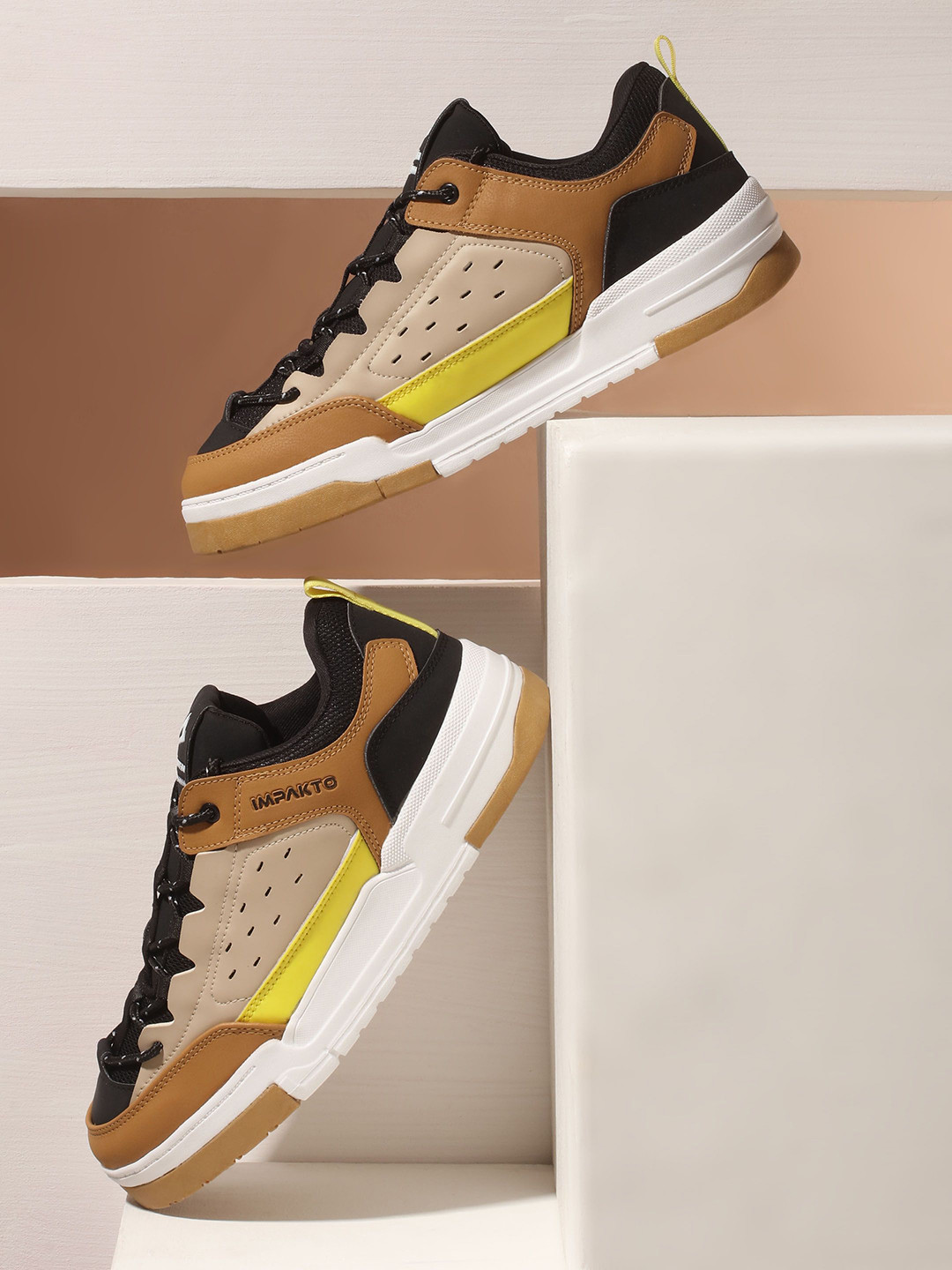 IMPAKTO Men Trekxy Stride Casual Sneakers